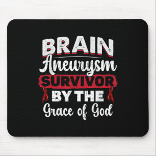 Tapis De Souris Cerveau Aneurysme Survivant Par La Grâce De Dieu B