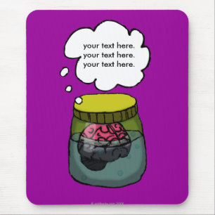 Tapis De Souris Cerveau dans une cuve