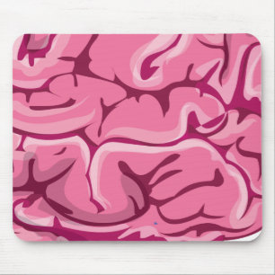 Tapis De Souris Cerveau de Zombie