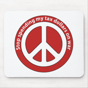 Tapis De Souris Cessez de dépenser mes argents provenants des impô