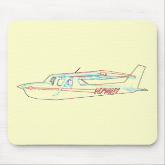 Tapis De Souris Cessna en vol