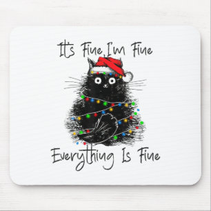 Tapis De Souris C'est Bien Je Suis Bien Tout Va Bien Noël Bla