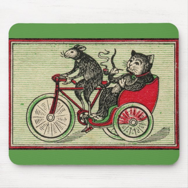 Tapis De Souris C'est bon d'être le chat (Devant)