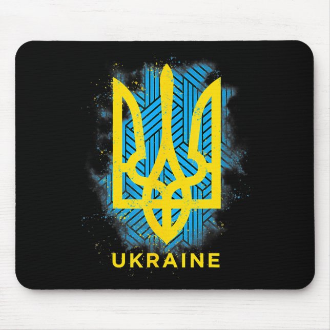 Tapis De Souris C'est dans mon ADN Cadeaux ukrainiens Vyshyvanka K (Devant)