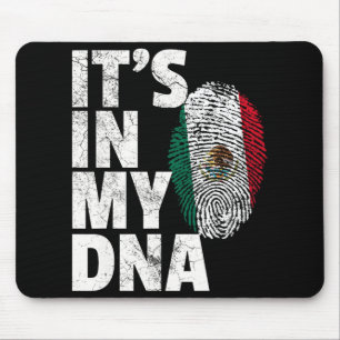 Tapis De Souris C'est Dans Mon Adn Drapeau Mexicain Du Mexique Cin