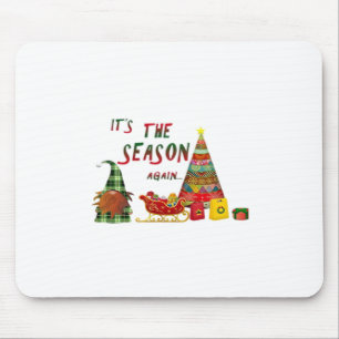 Tapis De Souris C'est de nouveau la saison Noël Gnome