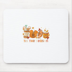 Tapis De Souris C'Est La Saison Automne Halloween Citrouille Autom