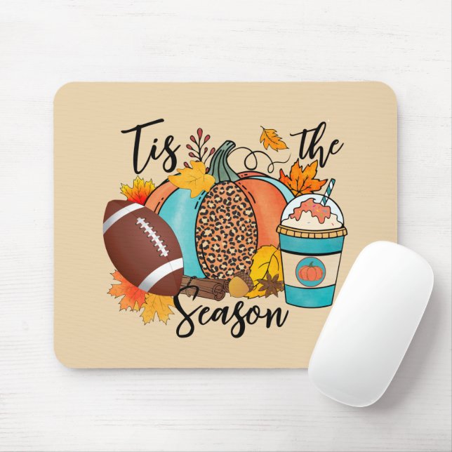 Tapis De Souris C'Est La Saison | Automne | Rugby (Avec souris)