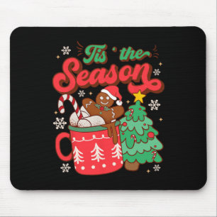 Tapis De Souris C'Est La Saison Chaud Cacao Gingerpain Cookie Chri