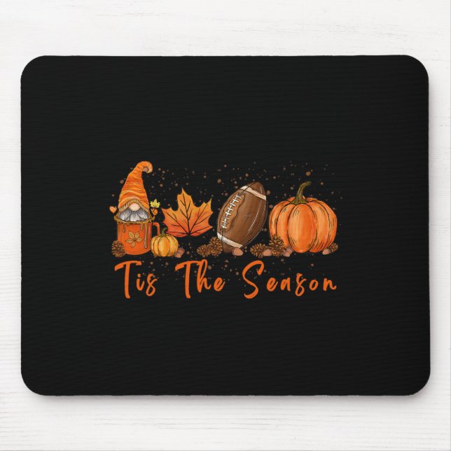 Tapis De Souris C'Est La Saison Citrouille Leaf Latte Fall Thanksg (Devant)