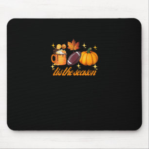 Tapis De Souris C'Est La Saison Citrouille Leaf Latte Fall Thanksg