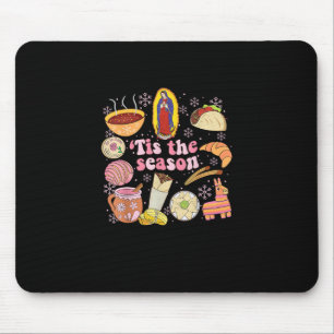 Tapis De Souris C'Est La Saison Fête De Noël Mexicaine