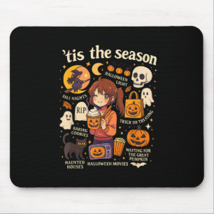 Tapis De Souris C'Est La Saison Halloween Anime Icons Design Autom