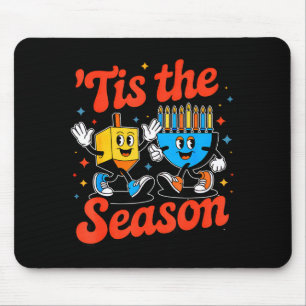 Tapis De Souris C'est La Saison Joyeux Hanukka Drôle Cha Juif