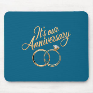 Tapis De Souris C'est l'anniversaire de mariage du mari femme Grap
