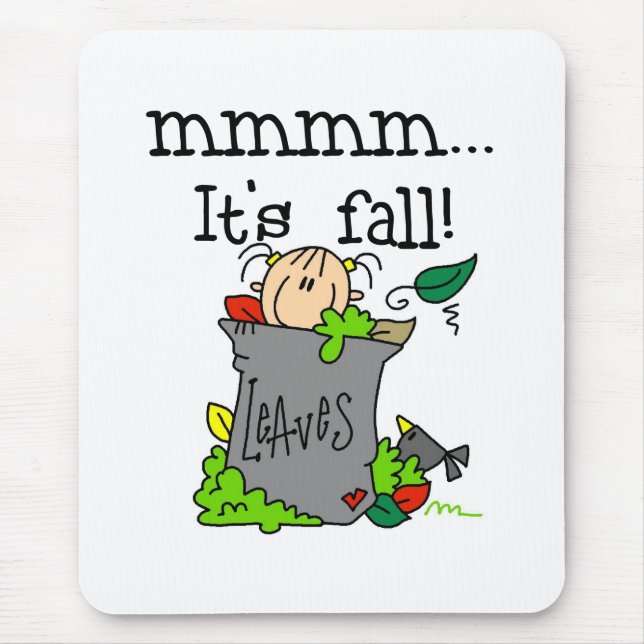 Tapis De Souris C'est l'automne (Devant)