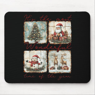 Tapis De Souris C'est le moment le plus merveilleux de l'année Joy