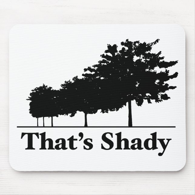 Tapis De Souris C'est louche (Devant)