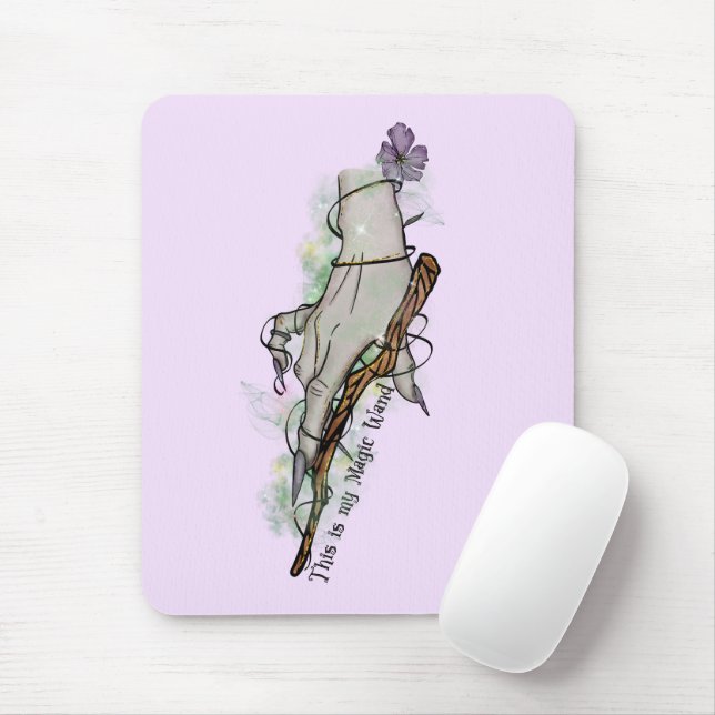 Tapis De Souris C'Est Ma Baguette Magique (Avec souris)