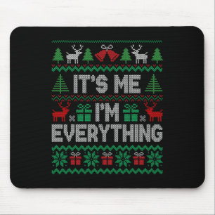 Tapis De Souris C'Est Moi Tout Noël Pyjama Couple Match
