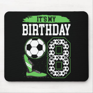 Tapis De Souris C'est mon 8e anniversaire de football 8e anniversa
