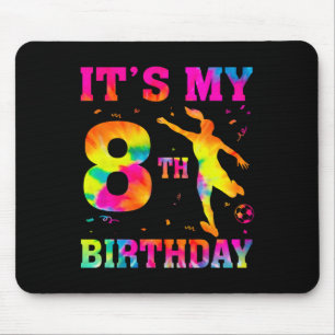 Tapis De Souris C'est mon 8e anniversaire Football 8 ans Party Foo