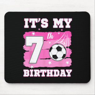 Tapis De Souris C'est mon anniversaire pour mes 7 ans Thème de foo