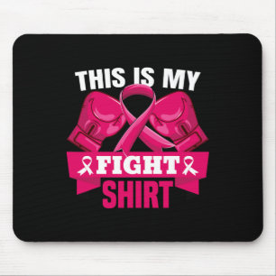 Tapis De Souris C'Est Mon Combat Contre Le Cancer Du Sein Qui Croi