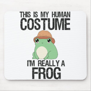 Tapis De Souris C'est mon costume humain je suis vraiment une gren