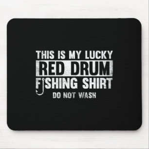 Tapis De Souris C'Est Mon Lucky Red Drum Fishing Cadeau