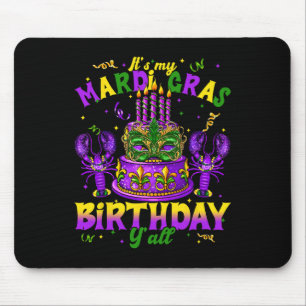 Tapis De Souris C'Est Mon Mardi Gras Anniversaire Yall Mardi Gras