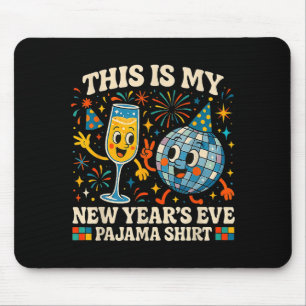 Tapis De Souris C'est mon pyjama du Nouvel An drôle Rétro Cadeau