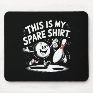 Tapis De Souris C'Est Mon Spare Bowler Anniversaire Bowling Jeu Wo