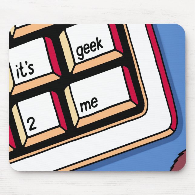 Tapis De Souris C'est mousepad de Geek-2-Me (Devant)