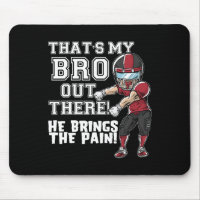 C'est My Bro Out There Red Football Brother Siste