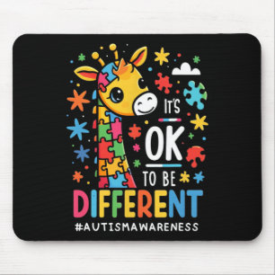 Tapis De Souris C'est Ok Pour Être Différent Autisme Sensibilisati