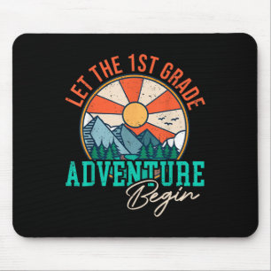 Tapis De Souris C'est parti pour l'aventure en 1re année, drôle de