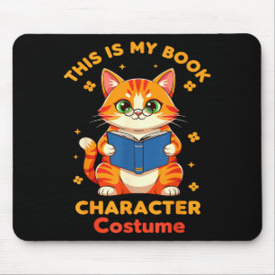 Tapis De Souris C'est un costume de personnage de livre pour chat