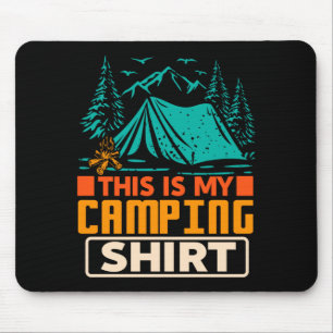 Tapis De Souris C'est un maillot de camping drôle de campeur vinta