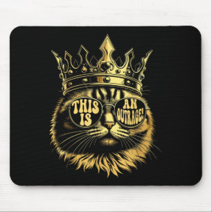 Tapis De Souris C'est un Or outrageusement drôle Princesse Chat Do
