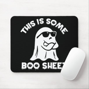 Tapis De Souris C'Est Un Peu De Feuille De Boite Ghost Funny Retro