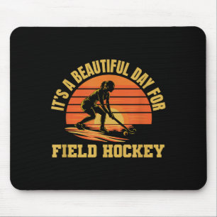 Tapis De Souris C'est une bonne journée pour un joueur de hockey s
