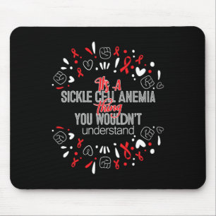 Tapis De Souris C'est une faucille Anémie soutien de sensibilisati
