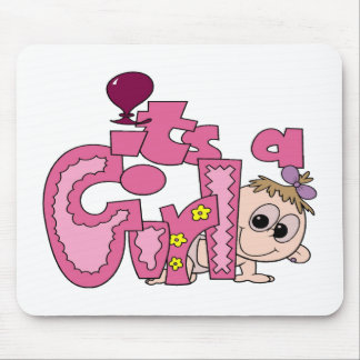 Tapis De Souris C'est une fille