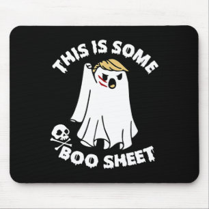 Tapis De Souris C'Est Une Petite Feuille De Boite Ghost Drôle Trum