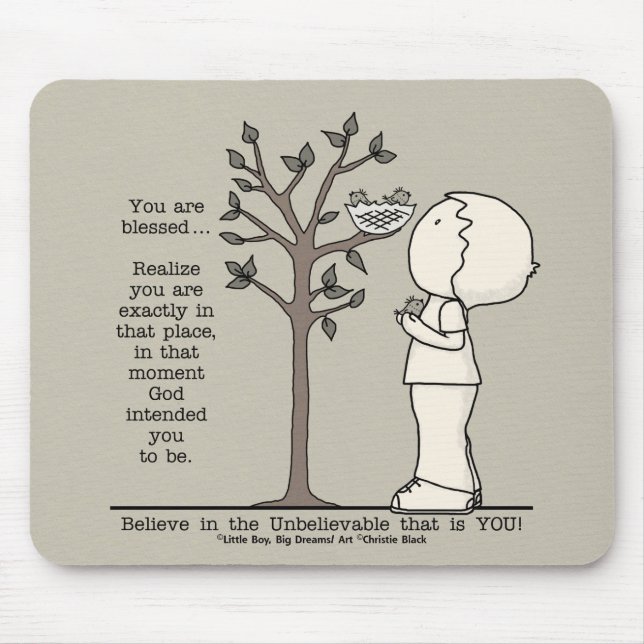 Tapis De Souris Cet endroit (Devant)