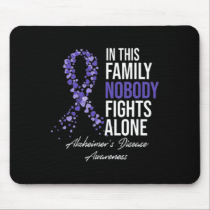 Tapis De Souris Cette famille ne se bat pas seule Alzheimerheimer 