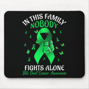 Tapis De Souris Cette Famille Personne ne combat seul Bile Duct Ca