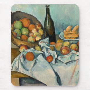 Tapis De Souris Cezanne Panier Pommes Impressionnisme Art