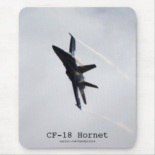 Tapis De Souris CF-18 Hornet Aéronefs Mousepad